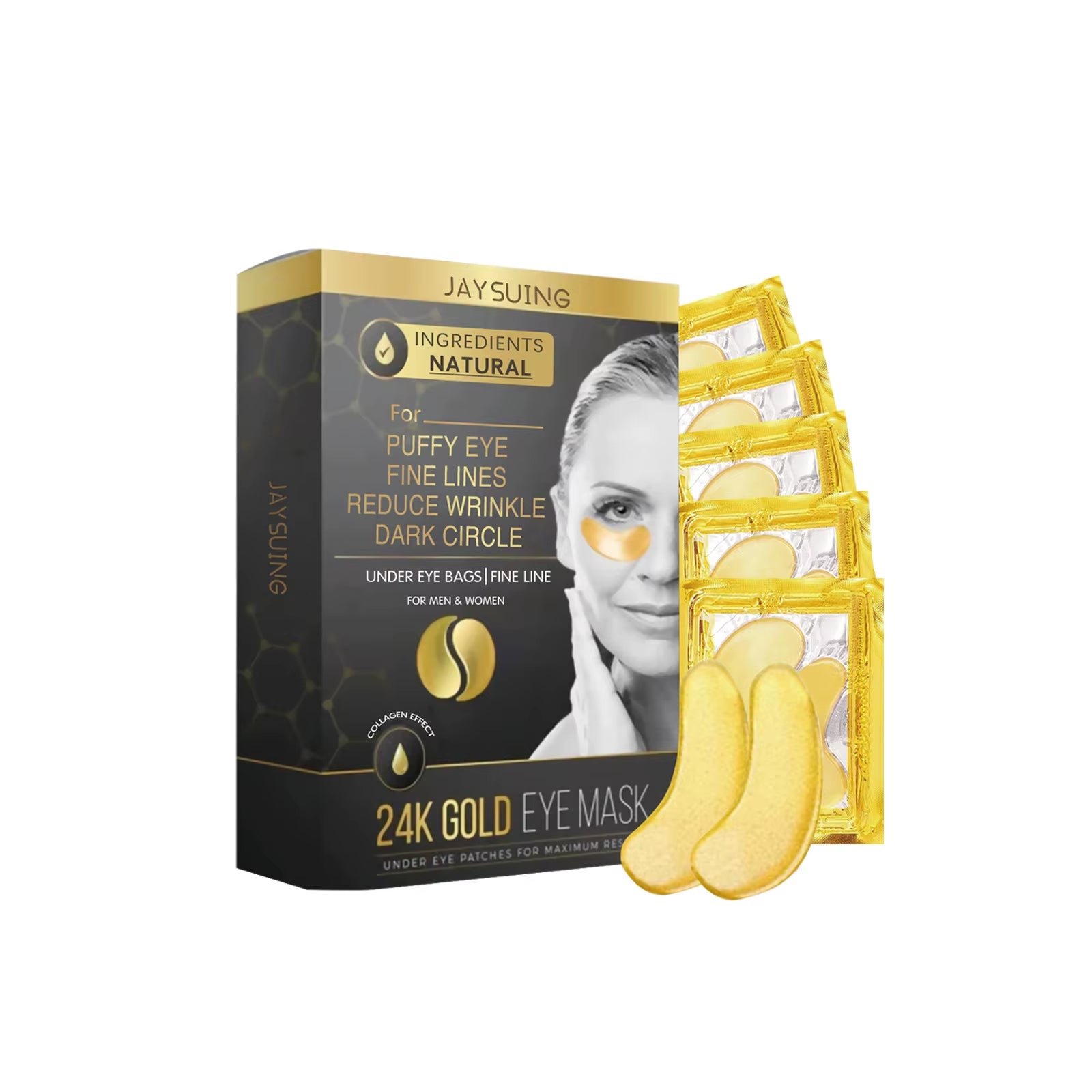 24K Gold Collagen Eye Mask