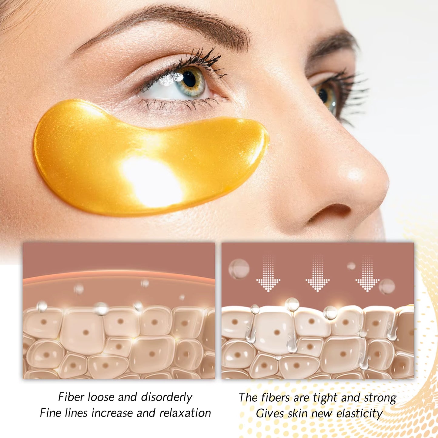 24K Gold Collagen Eye Mask